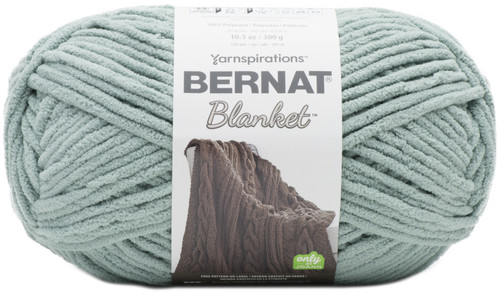 Bernat Blanket Big Ball Yarn-Smoky Green - 161110-10855 - 057355429291