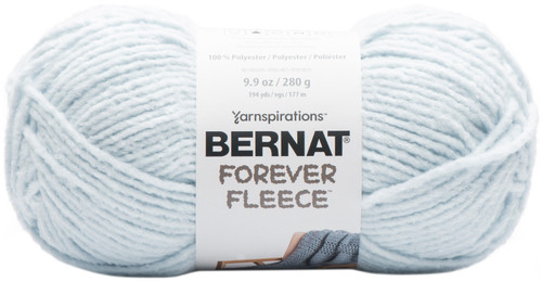 Bernat Forever Fleece Yarn-Cornflower - 166061-61012 - 057355484740
