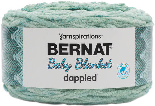 Bernat Baby Blanket Dappled Yarn-Misty Jungle Green - 161015-15006 - 057355446434