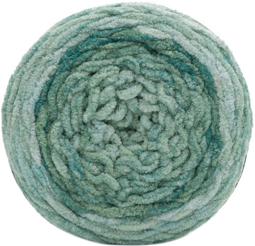 Bernat Baby Blanket Dappled Yarn - Misty Jungle Green