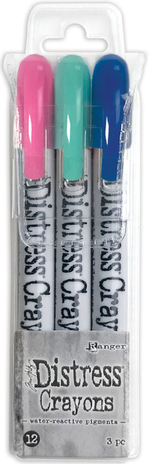 2 Pack - Tim Holtz Distress Crayon Set-Set #12 - DBK77190 - 789541077190