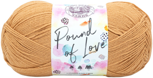 Lion Brand Pound Of Love Yarn-Pumpkin Pie 550-135 - 023032551357