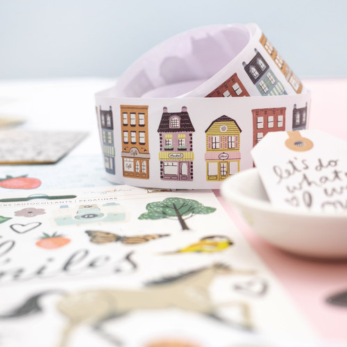 Maggie Holmes Market Square Sticker Rolls 4/Pkg- - MH003696