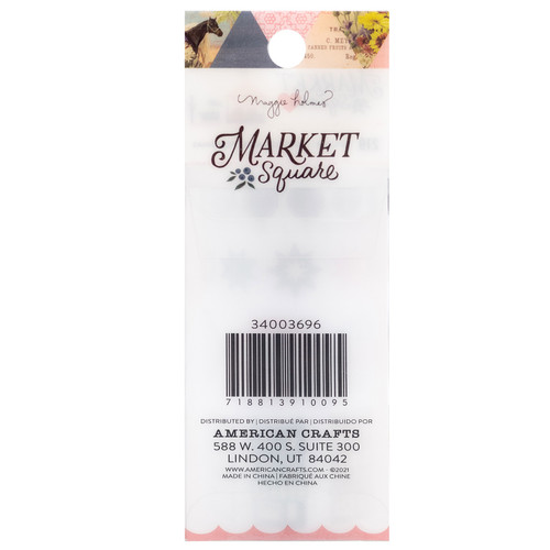 Maggie Holmes Market Square Sticker Rolls 4/Pkg- - MH003696