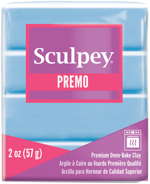 Sculpey Premo Polymer Clay 2oz-Pale Blue - PE02-5014 - 715891501405