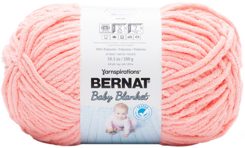 Bernat Baby Blanket Big Ball Yarn-Coral Blossom - 161104-4747 - 057355421677