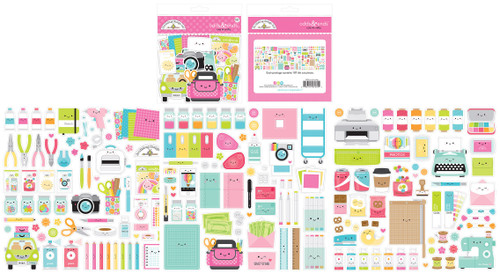 2 Pack - Doodlebug Odds & Ends Die-Cuts-Cute & Crafty - OE7272 - 842715072725 2 Pack - Doodlebug Odds & Ends Die-Cuts-Cute & Crafty - OE7272 - 842715072725