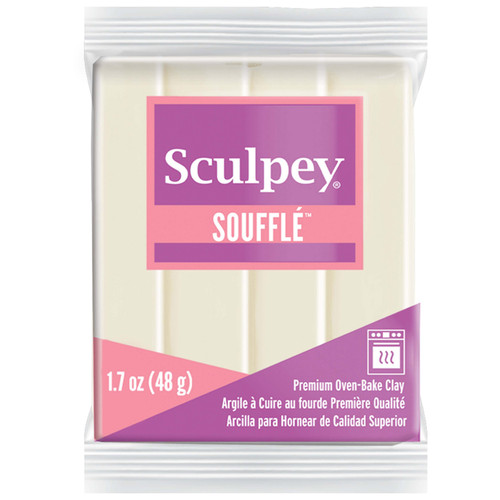 Sculpey Souffle Clay 1.7oz-Ivory - SU6-6647