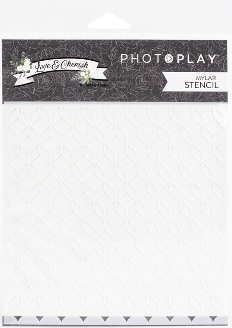 PhotoPlay Love & Cherish Stencil 6"X6"-LAC2775 - 709388327753