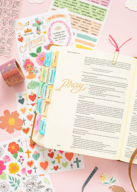 Creative Devotion Draw Near Sticker Book 8/Sheets-W/Gold Foil Accents, 418/Pkg - 34007159 Creative Devotion Draw Near Sticker Book 8/Sheets-W/Gold Foil Accents, 418/Pkg - 34007159