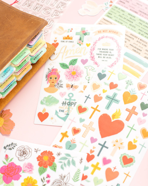 Creative Devotion Draw Near Sticker Book 8/Sheets-W/Gold Foil Accents, 418/Pkg - 34007159 Creative Devotion Draw Near Sticker Book 8/Sheets-W/Gold Foil Accents, 418/Pkg - 34007159