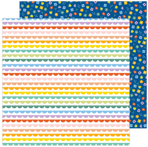 25 Pack Kid At Heart Double-Sided Cardstock 12"X12"-Playful PBKAH12-3711 - 718813908375