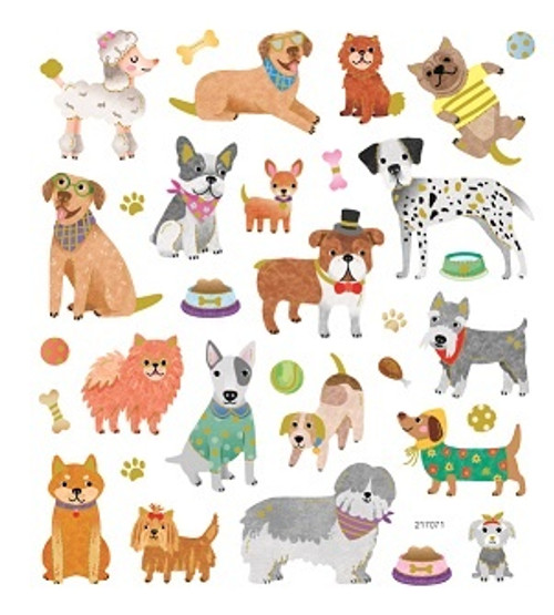 6 Pack Sticker King Stickers-Dog Play SK129MC-4935 - 679924493511