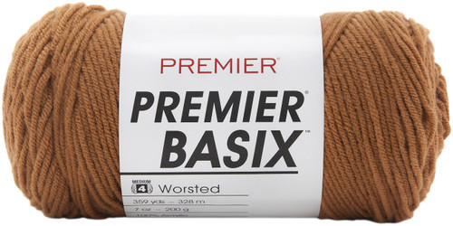 3 Pack Premier Basix Yarn-Butterscotch 1115-54 - 847652098913