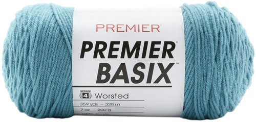 3 Pack - Premier Basix Yarn-Storm - 1115-64 - 847652099019 3 Pack - Premier Basix Yarn-Storm - 1115-64 - 847652099019