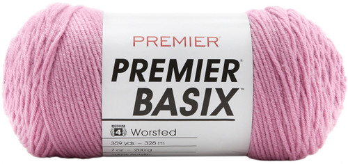 3 Pack Premier Basix Yarn-Pale Orchid 1115-65 - 847652099026