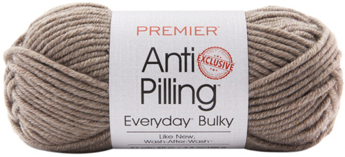 3 Pack Premier Yarns Anti-Pilling Everyday Bulky Yarn-Espresso -1068-22 - 847652097565
