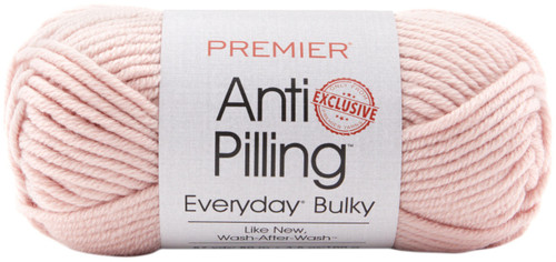 3 Pack - Premier Yarns Anti-Pilling Everyday Bulky Yarn-Blush Pink - 1068-25 - 847652097596 3 Pack - Premier Yarns Anti-Pilling Everyday Bulky Yarn-Blush Pink - 1068-25 - 847652097596