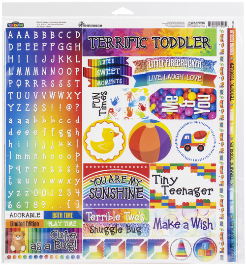 Reminisce Collection Kit 12"X12"-Terrific Toddler - TET-200