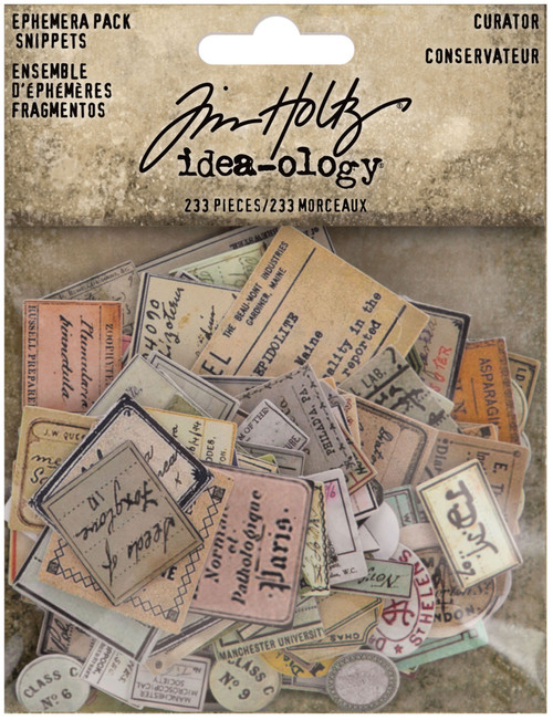 Idea-Ology Ephemera Snippets 233/Pkg-Curator - TH94152