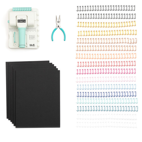 We R Memory Keepers Cinch Spiral Wires 4/Pkg Aqua