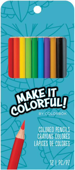3 Pack Colorbok Make It Colorful Colored Pencils 12/Pkg34008074 - 718813438667
