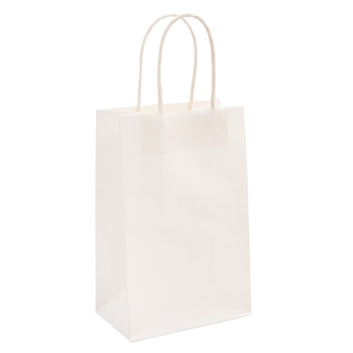 3 Pack - American Crafts Fancy That Small Gift Bag 5.25"x8.25" 6 Pack-White - 34007974