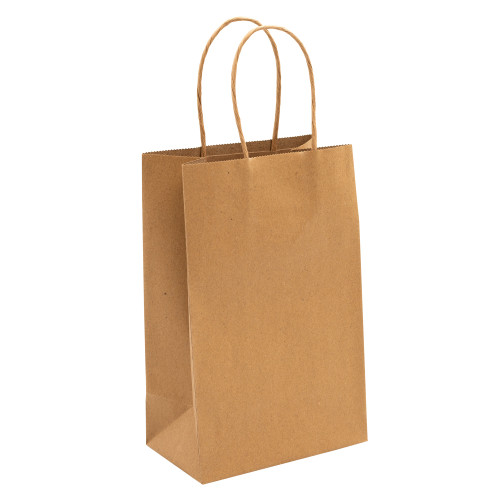 3 Pack - American Crafts Fancy That Small Gift Bag 5.25"x8.25" 6 Pack-Kraft - 34007973