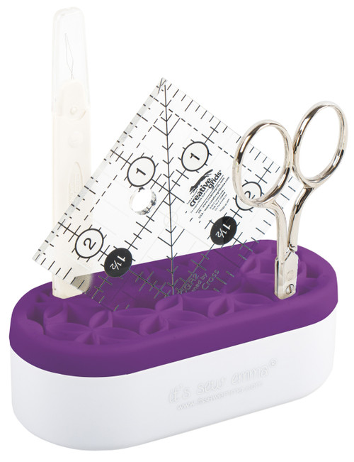 2 Pack - It's Sew Emma MINI OhSew! Organized Stash 'n Store-Purple - ISE748