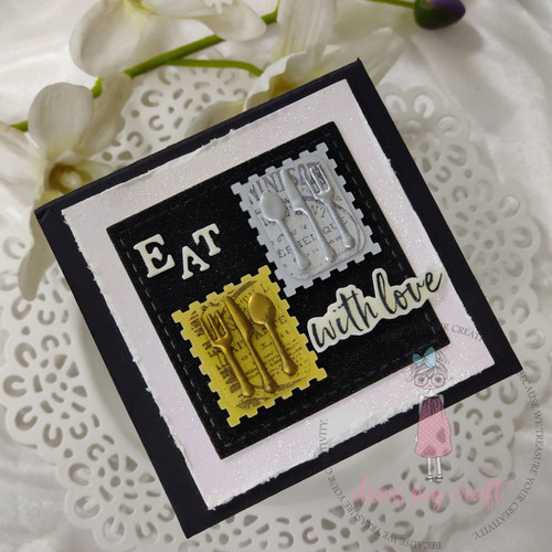 Dress My Craft Paper Punch-Postcard Ticket - DMCT5087 Dress My Craft Paper Punch-Postcard Ticket - DMCT5087