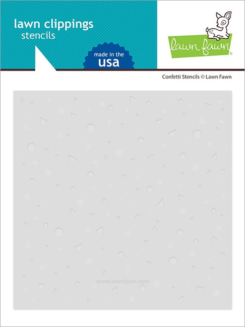 Lawn Clippings Stencils-Confetti LF2624