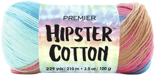 3 Pack - Premier Hipster Cotton Yarn-Desert Skies - 2010-14 - 840166803233 3 Pack - Premier Hipster Cotton Yarn-Desert Skies - 2010-14 - 840166803233