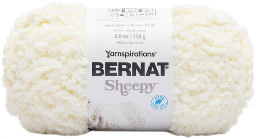 2 Pack - Bernat Sheepy Yarn-Cotton Tail - 161043-43001 - 057355488618