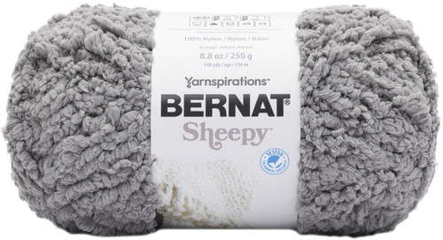 2 Pack - Bernat Sheepy Yarn-Vapor Gray - 161043-43010 - 057355488700