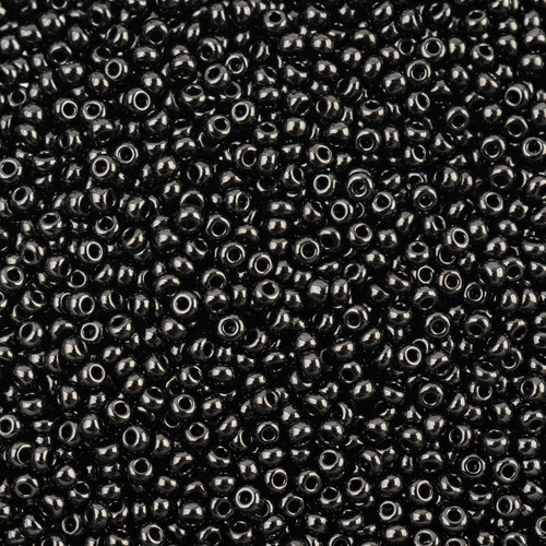 3 Pack - John Bead Czech Seed Beads 24g-11/0 Opaque Black - 63210001-0851