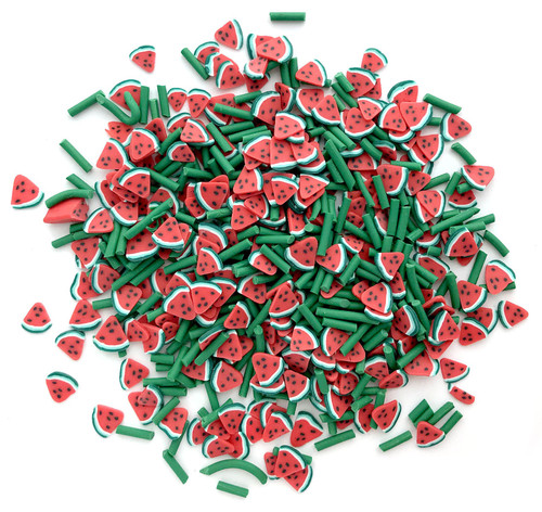 3 Pack - Buttons Galore Sprinkletz Embellishments 12g-Summer Melon - BNK-145