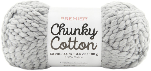 3 Pack - Premier Chunky Cotton Yarn-Storm - 2057-03 - 840166812860