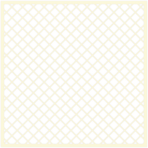 2 Pack P13 Light Chipboard Decoration Base 6"X6"-Lattice Background Medium P13CHI60