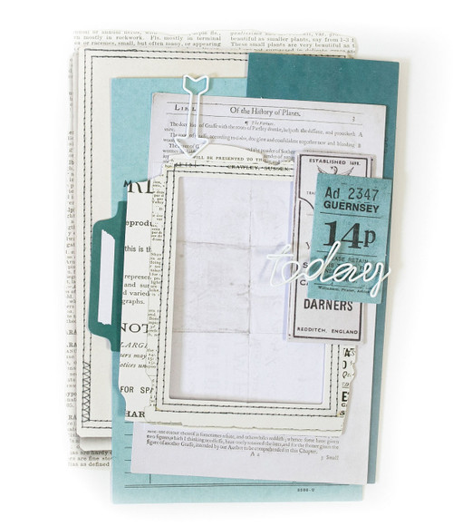 3 Pack Vintage Artistry Essentials File Frame Set-Rectangle Stitched VAE34598