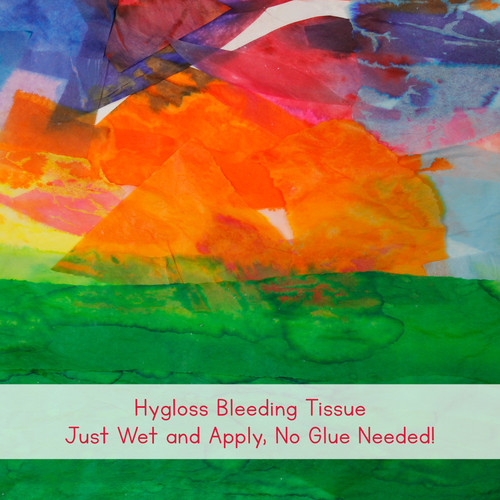 3 Pack - Hygloss Bleeding Tissue Paper 12"X18" 50/Pkg-Assorted - H88528