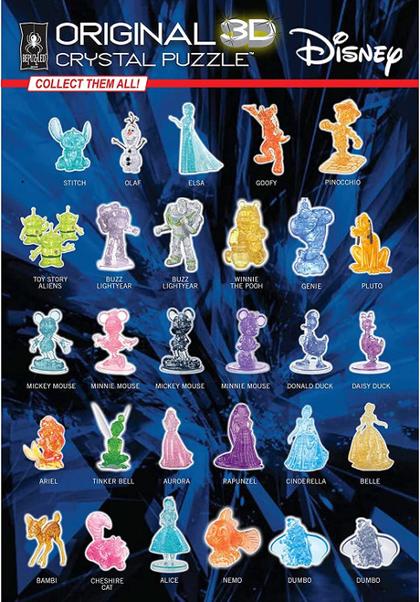 BePuzzled 3D Licensed Disney Crystal Puzzle-Maleficent 31134