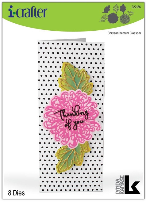 i-crafter Dies-Chrysanthemum Blossom I222186