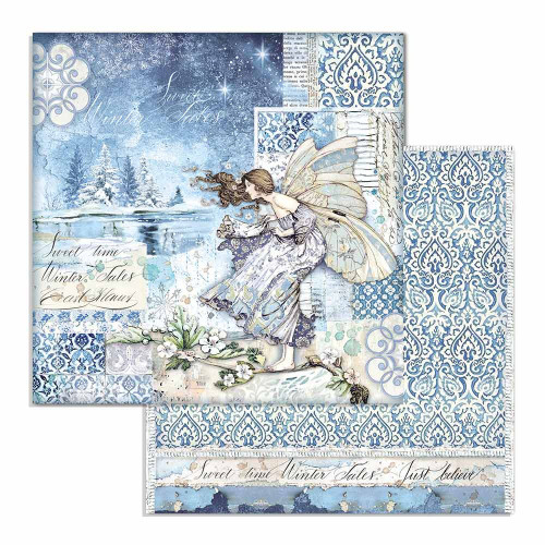 Stamperia Double-Sided Paper Pad 6"X6" 10/Pkg-Winter Tales, 10 Designs/1 Each SBBXS04 - 5993110018391