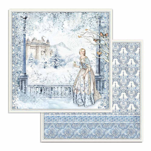 Stamperia Double-Sided Paper Pad 6"X6" 10/Pkg-Winter Tales, 10 Designs/1 Each SBBXS04