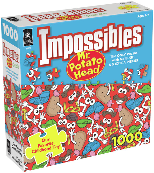 BePuzzled Impossibles Jigsaw Puzzle 750 Pieces 19"X26.5"-Mr. Potato Head 33933 - 023332339334