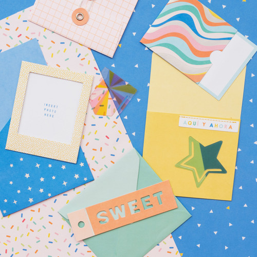 Obed Marshall Fantastico Ephemera Cardstock Die-Cuts-Stationery W/Holographic Foil Accents - OM008123 Obed Marshall Fantastico Ephemera Cardstock Die-Cuts-Stationery W/Holographic Foil Accents - OM008123