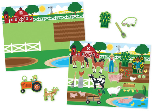 4 Pack - Melissa & Doug Reusable Sticker Pad-Habitats - MD4196