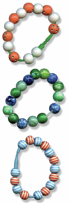 3 Pack - Stretch Magic Silkies Bracelets Mini Kit-Mermaid - SILKIES3-11135