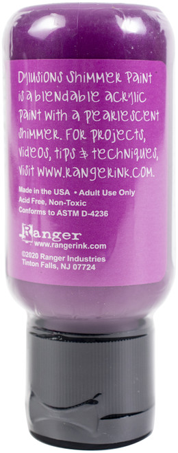 3 Pack - Dylusions Shimmer Paint 1oz-Funky Fuchsia - DYU-74427