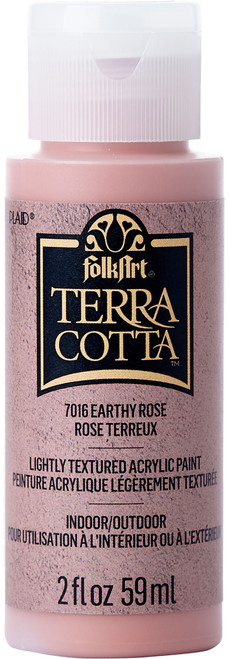 3 Pack - FolkArt Terra Cotta Acrylic Paint 2oz-Earthy Rose - FTC-7016 - 028995070167 3 Pack - FolkArt Terra Cotta Acrylic Paint 2oz-Earthy Rose - FTC-7016 - 028995070167